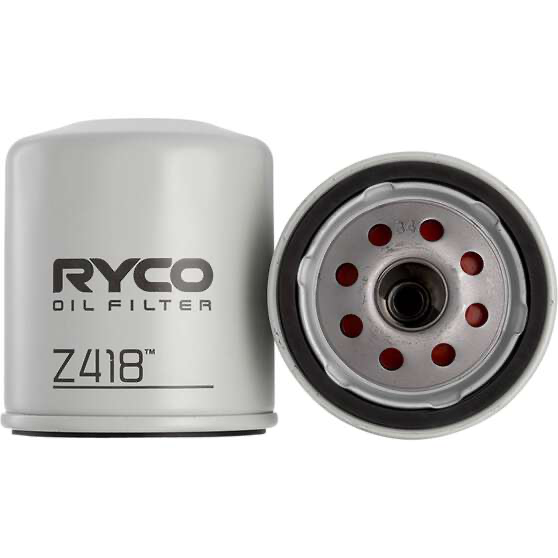 Ryco Z418 Oil Filter - Fits Toyota HiLux / Prado / Fortuner 2.8L (1GD-FTV)