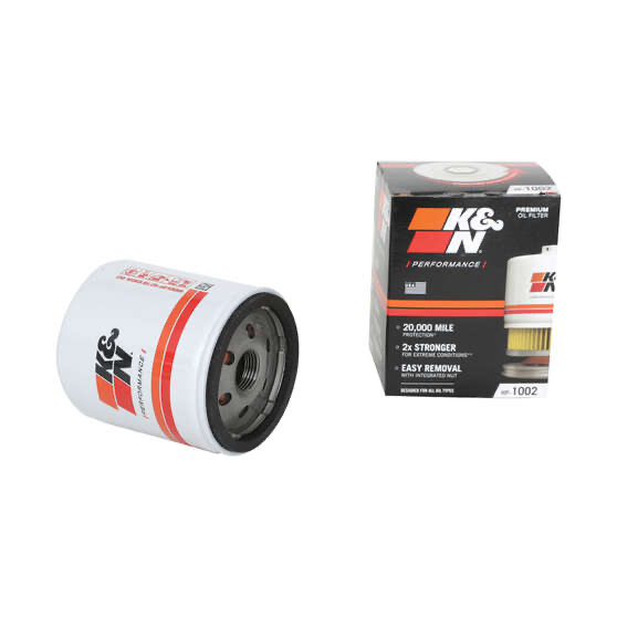 K&N HP-1002 High Performance Oil Filter - Replaces Ryco Z418 (Toyota HiLux / Prado 2.8L & 3.0L)