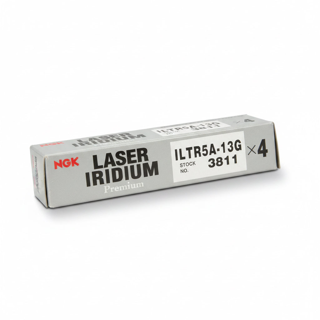 (LOT OF X3) NGK LASER IRIDIUM PREMIUM SPARK PLUGS (ILTR5A-13G) - Fits Mazda 6, CX-7 / Ford Mondeos- x3 in box only